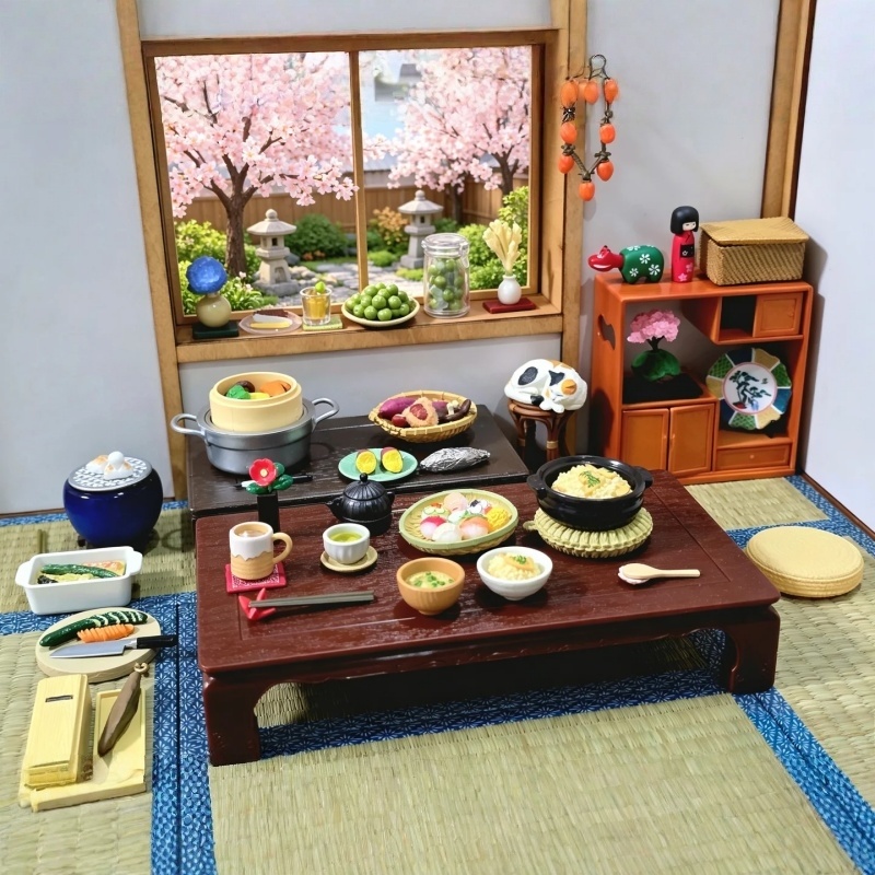 Japanese Lifestyle And Food - В наличии: Оригинальные миниатюрные игрушки-еда RE-MENT