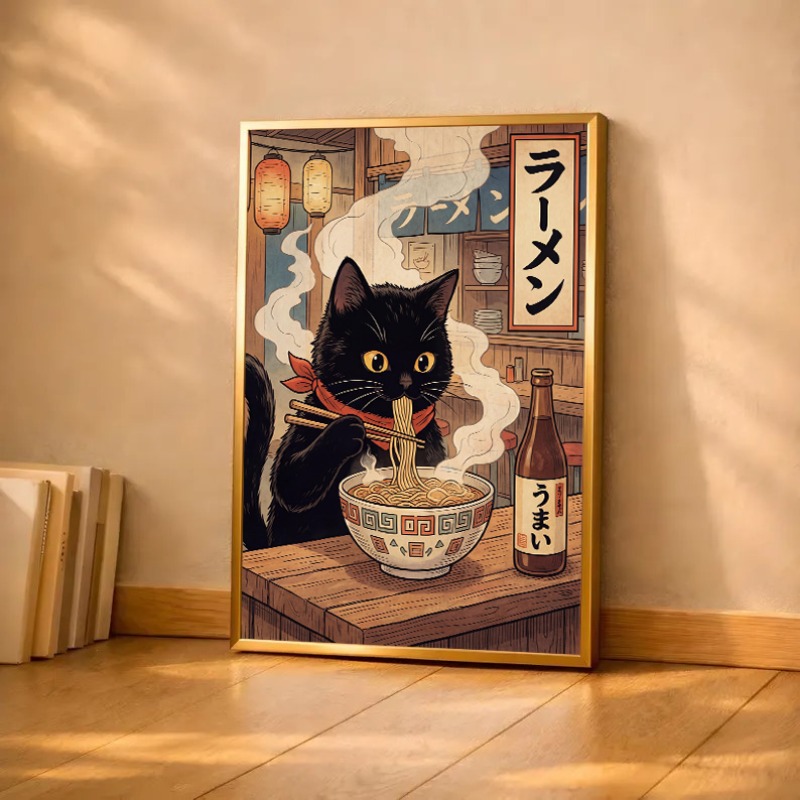 Винтажный японский плакат с из – обзор и цена Japanese Lifestyle And Food