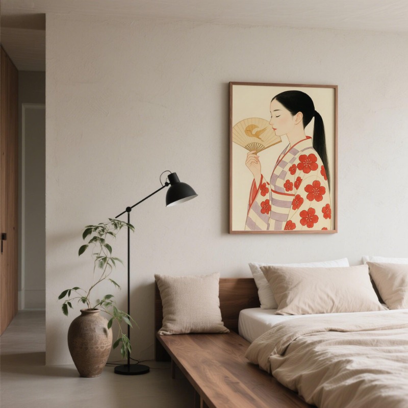 Гора Фудзи и журавль, японский – обзор и цена Japanese Lifestyle Home