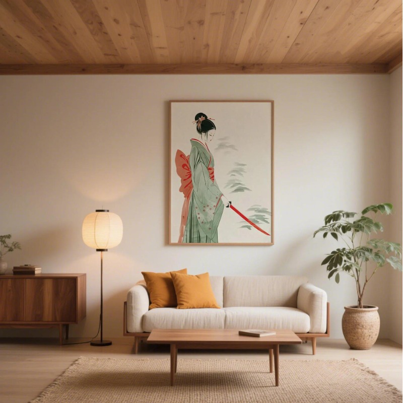 Гора Фудзи и журавль, японский – обзор и цена Japanese Lifestyle Home